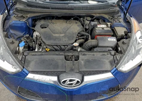 2017 Hyundai Veloster from USA, damaged, VIN KMHTC6AD5HU317670